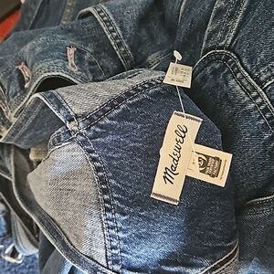 Madewell xs Straight Leg Overalls NWT